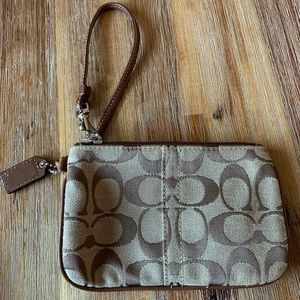 Coach wristlet